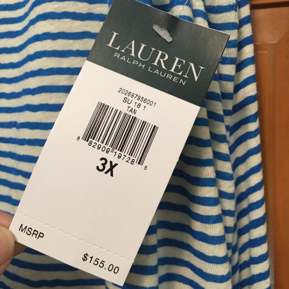 Lauren Ralph Lauren NWT Maxi Dress / Loungewear 3X - Picture 2 of 10